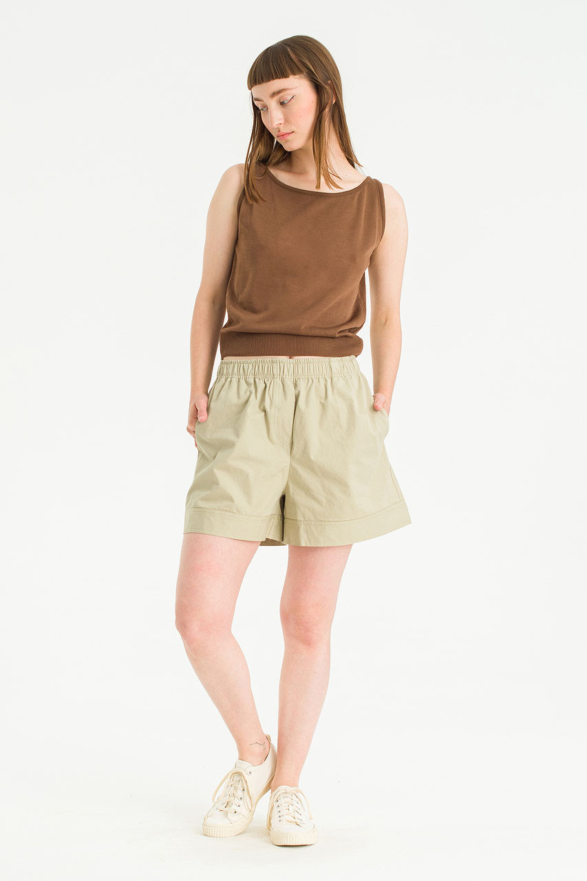 Daiene Cotton Short, Beige