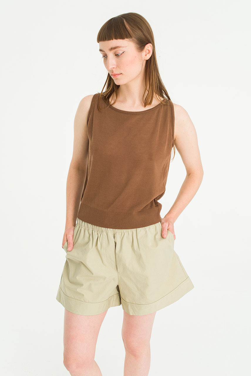 Daiene Cotton Short, Beige