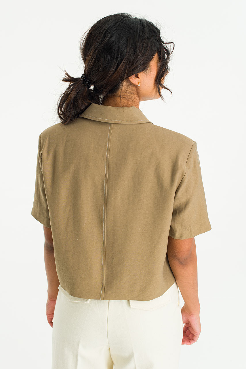 Vera Summer Jacket, Brown