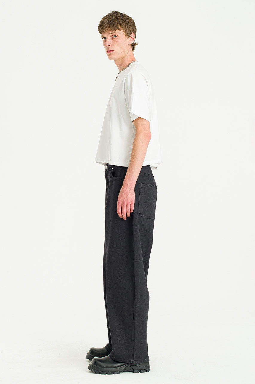 Menswear | Twill Tobi Pants, Black 