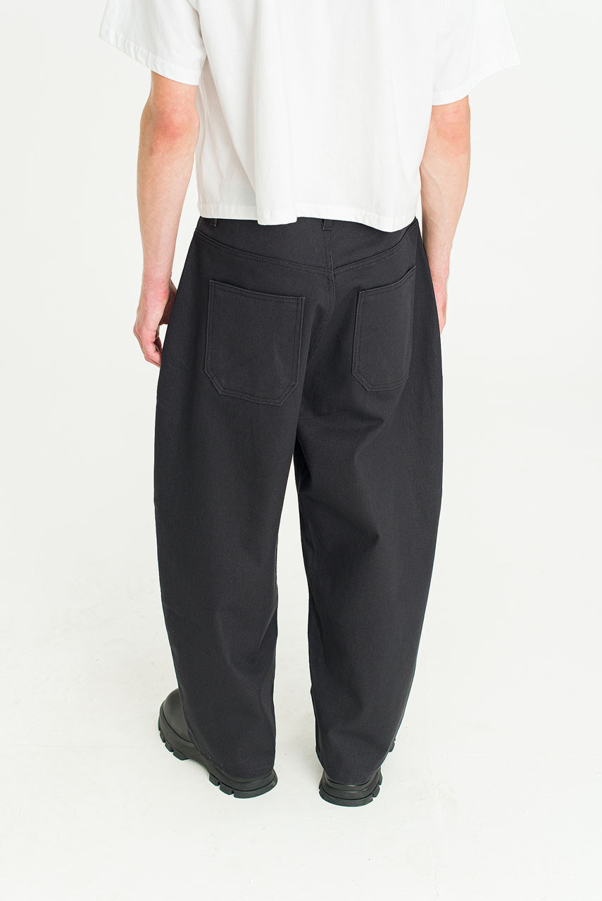 Menswear | Twill Tobi Pants, Black 