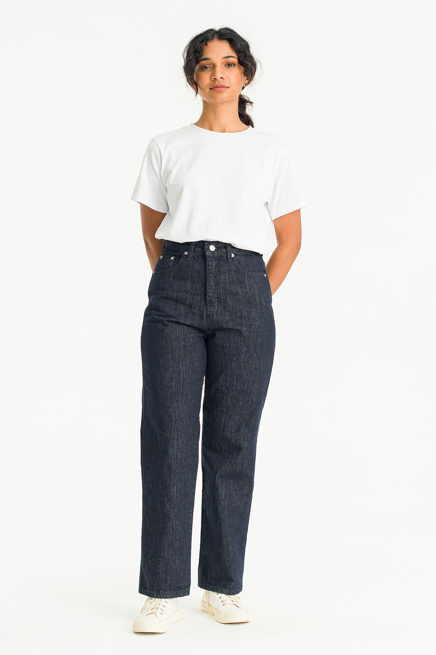 Nia Indigo Straight Denim Jean, Indigo