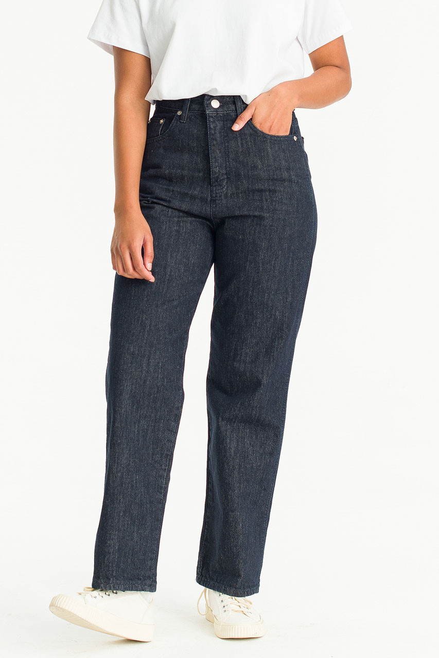 Nia Indigo Straight Denim Jean, Indigo