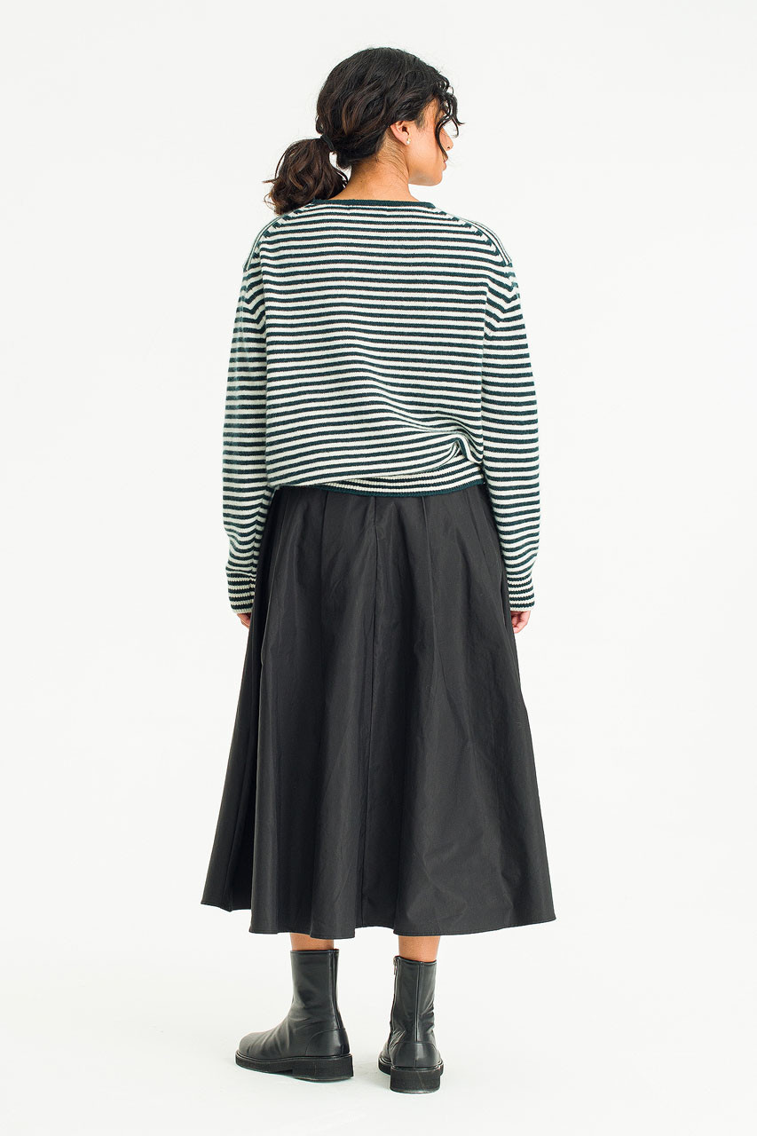 Camila Long Skirt, Black