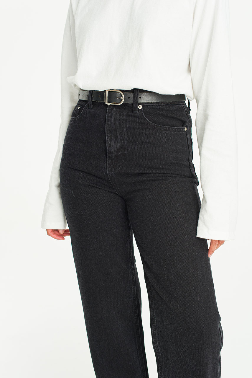Yumi Black Denim Jean, Black