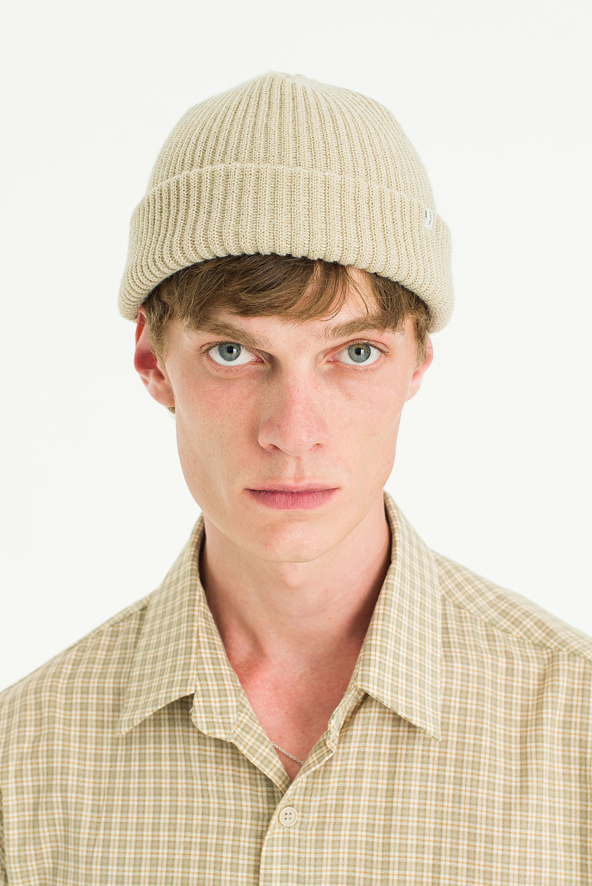 Menswear | Keeper Beanie, Cream Beige