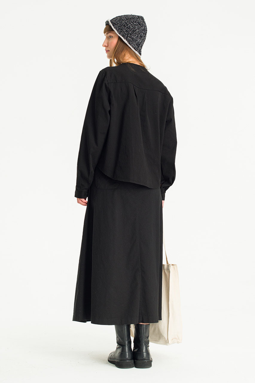 Esme Long Sleeve Blouse, Black