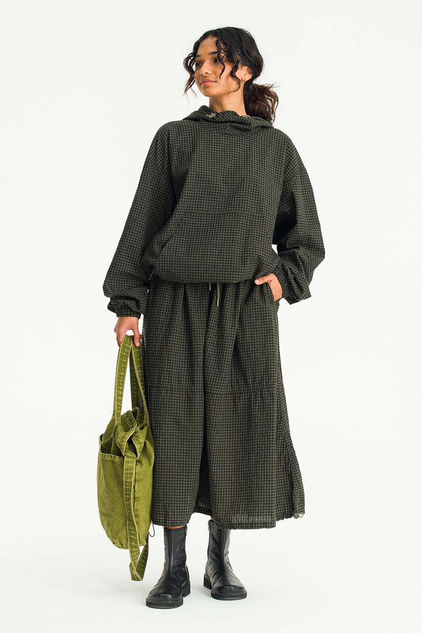 Kona Anorak, Khaki Gingham