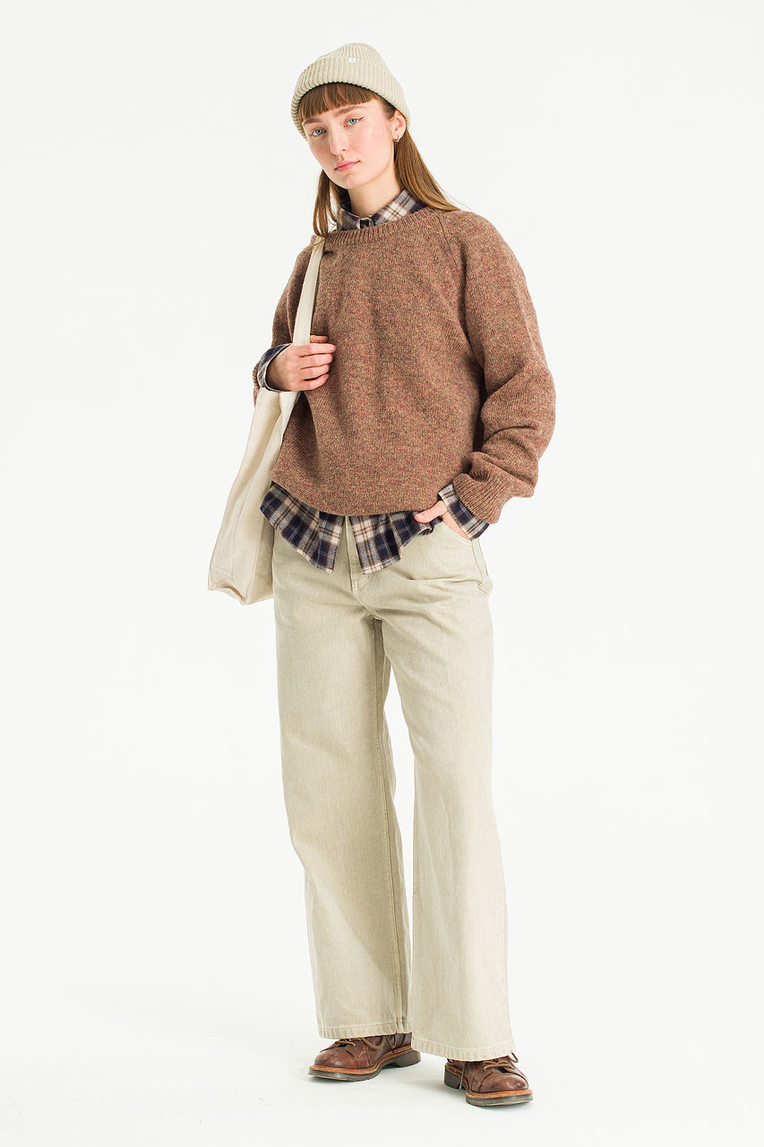 Ami Carpenter Pants, Beige