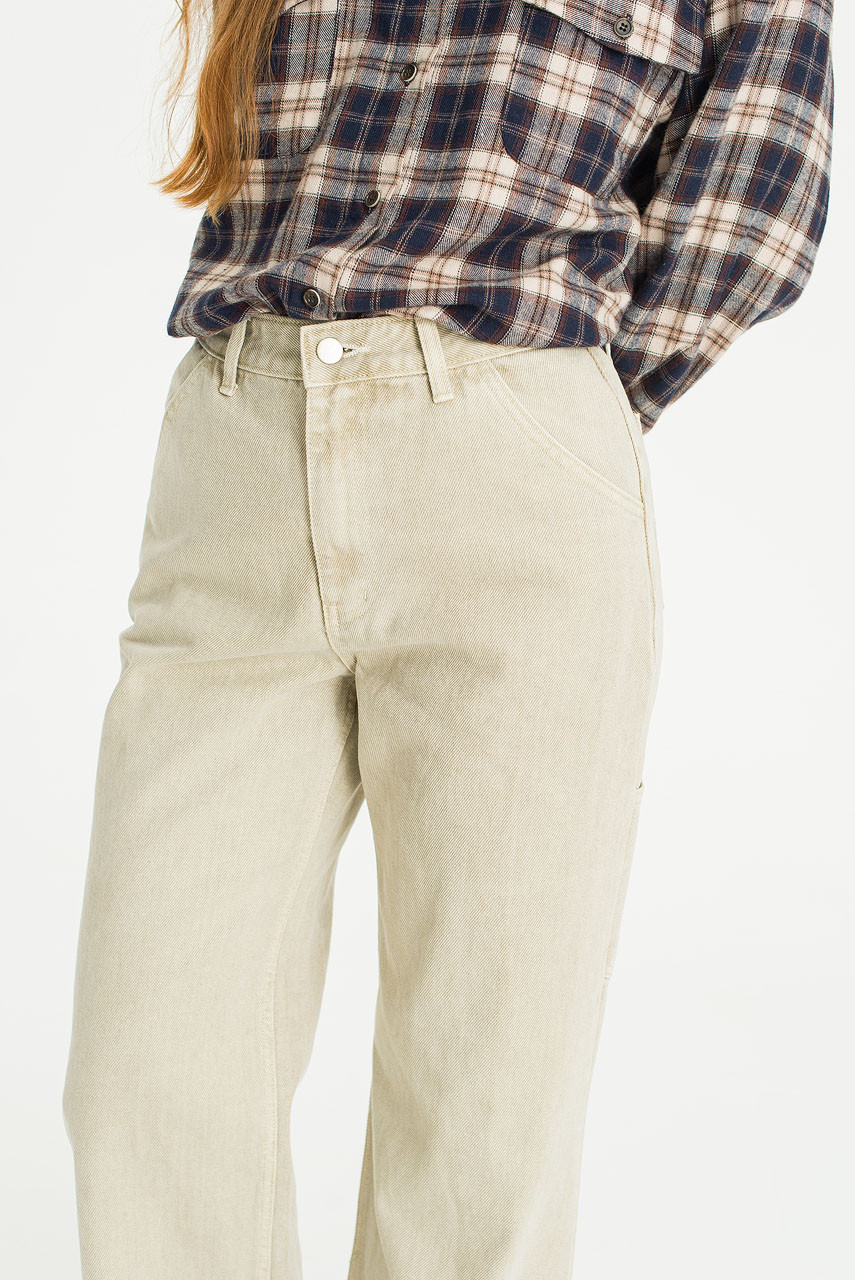 Ami Carpenter Pants, Beige