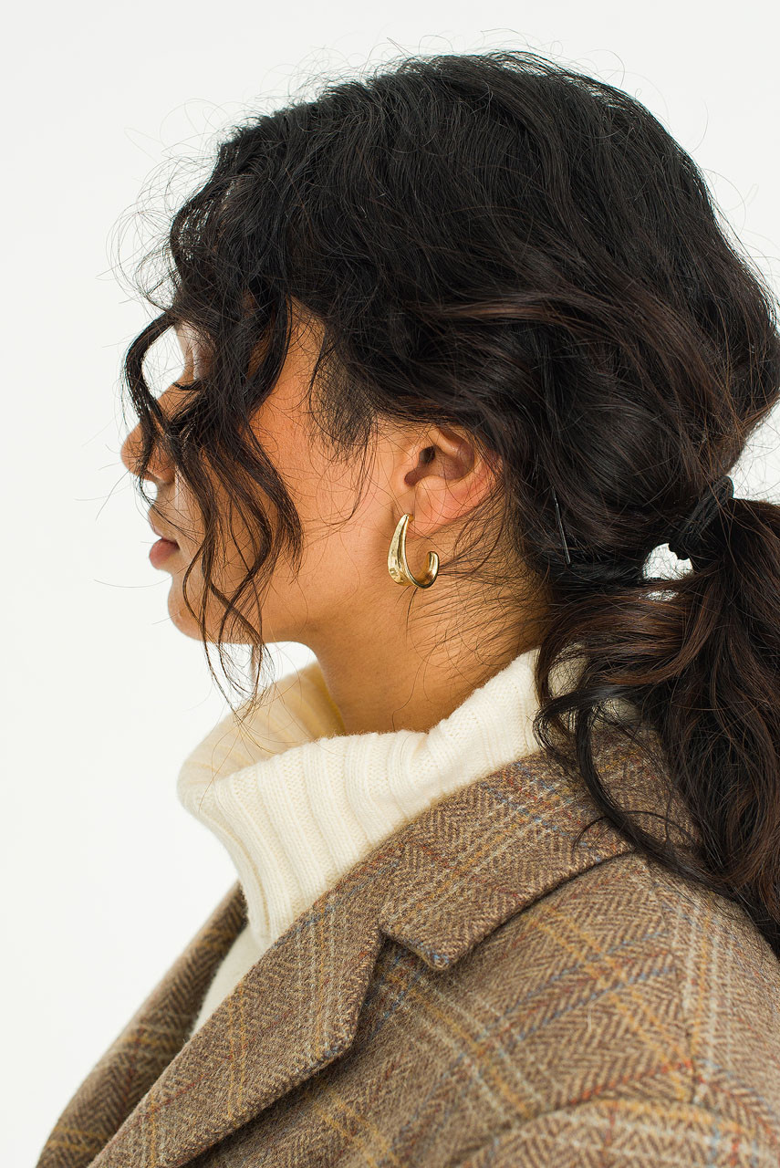 Sadie Earrings, Gold