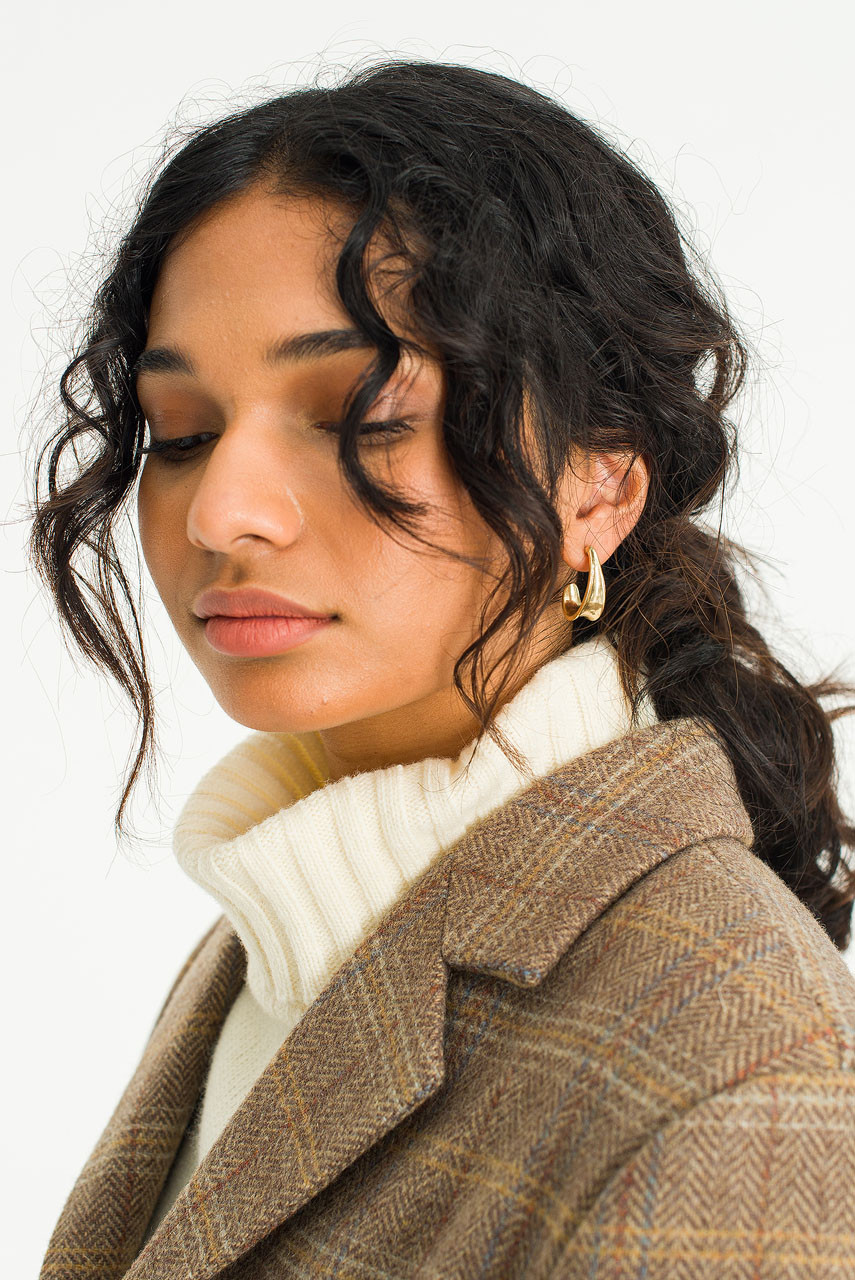 Sadie Earrings, Gold