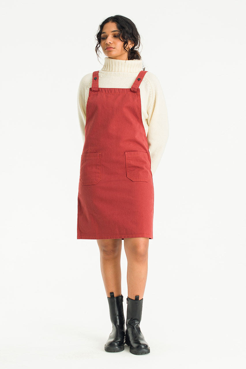 Apron Dress, Cherry