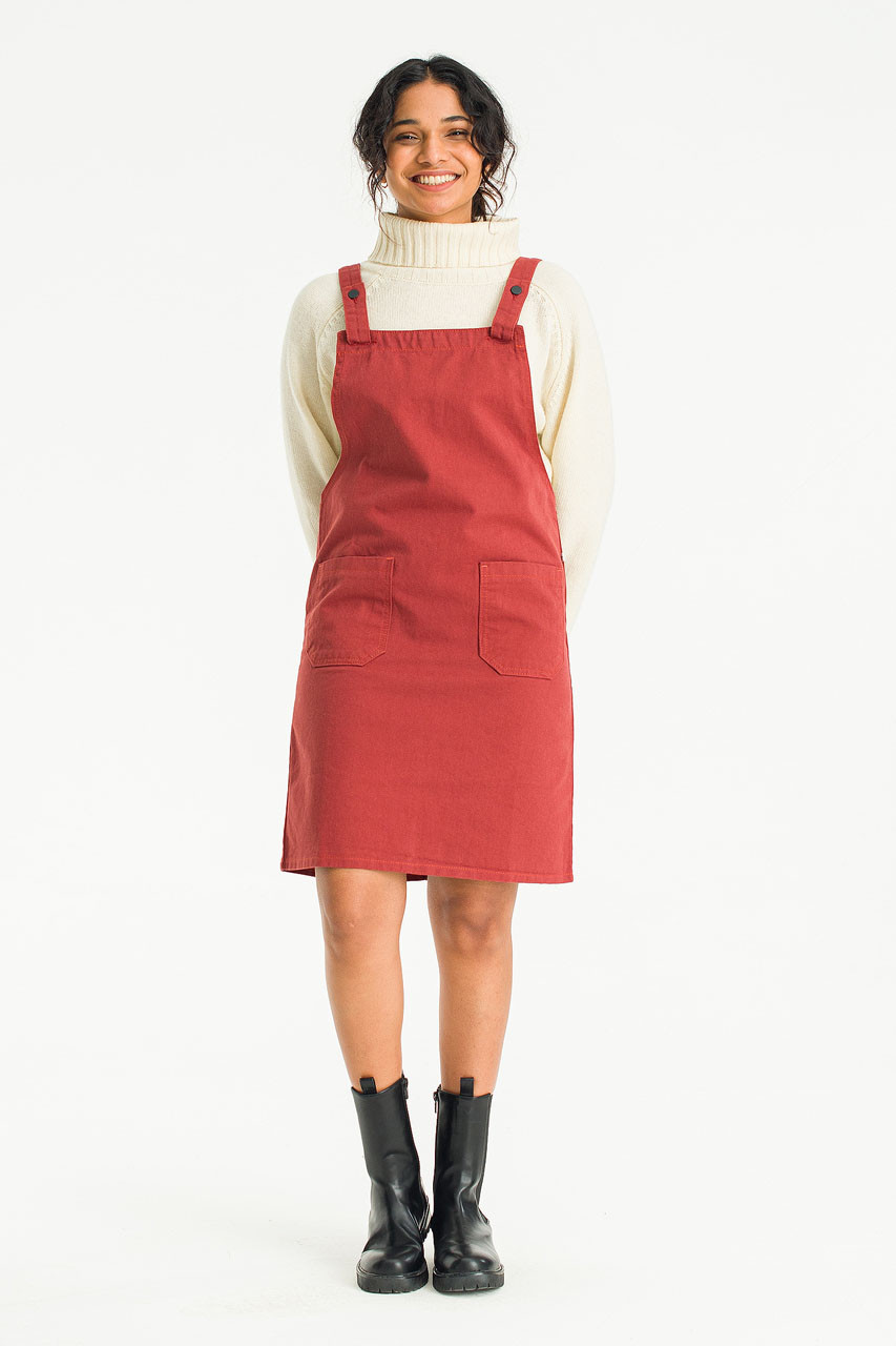 Apron Dress, Cherry
