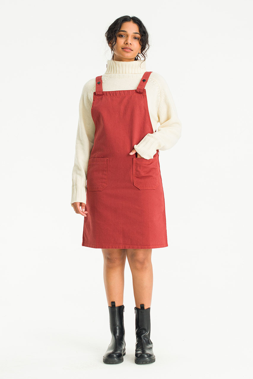 Apron Dress, Cherry