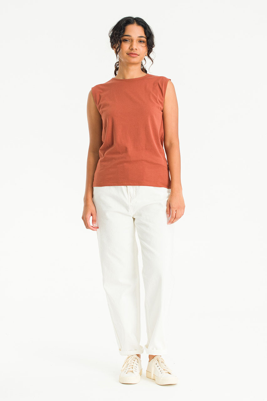 Takako White Jean, White