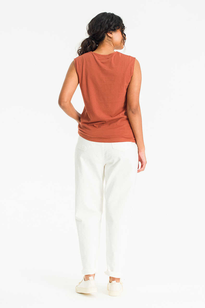 Takako White Jean, White