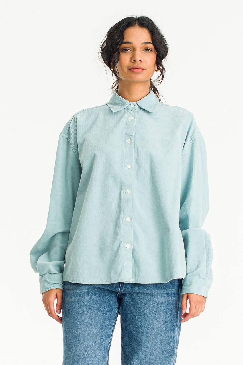 Collett Cord Shirt, Blue
