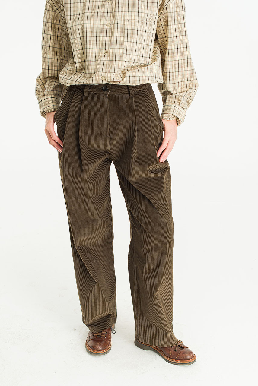 Ann Cord Pants, Brown