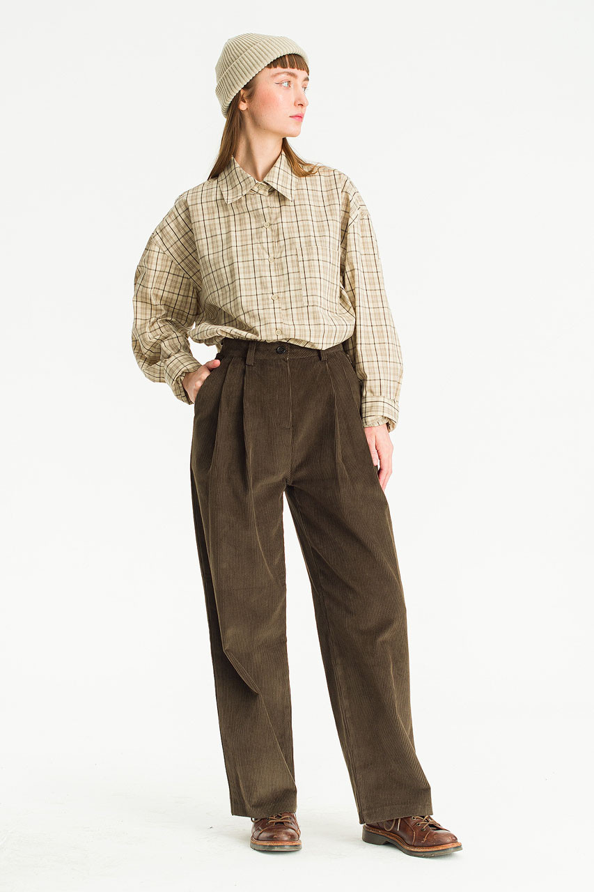 Ann Cord Pants, Brown