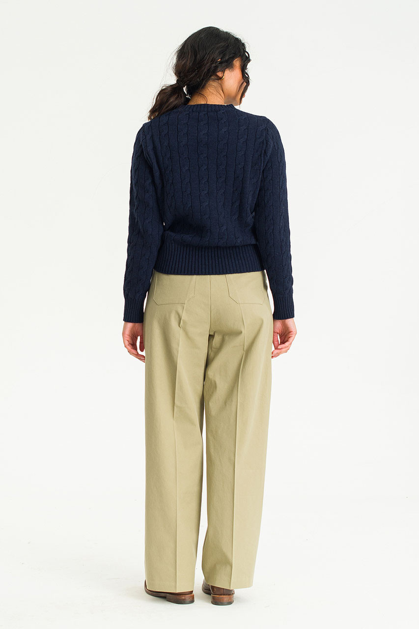 Base Cotton Pants, Khaki