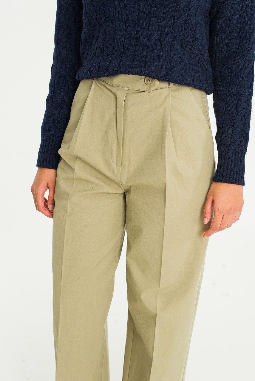 Base Cotton Pants, Khaki