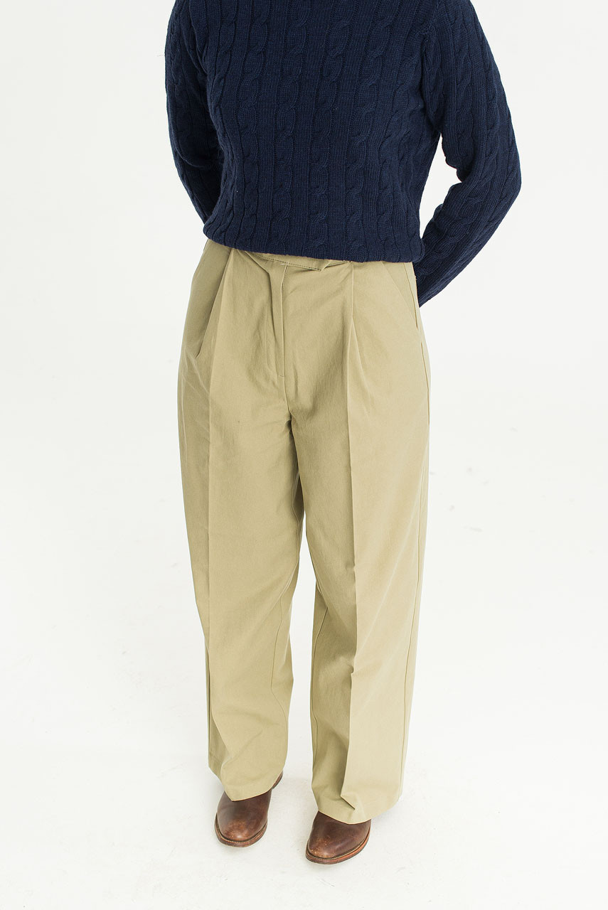 Base Cotton Pants, Khaki