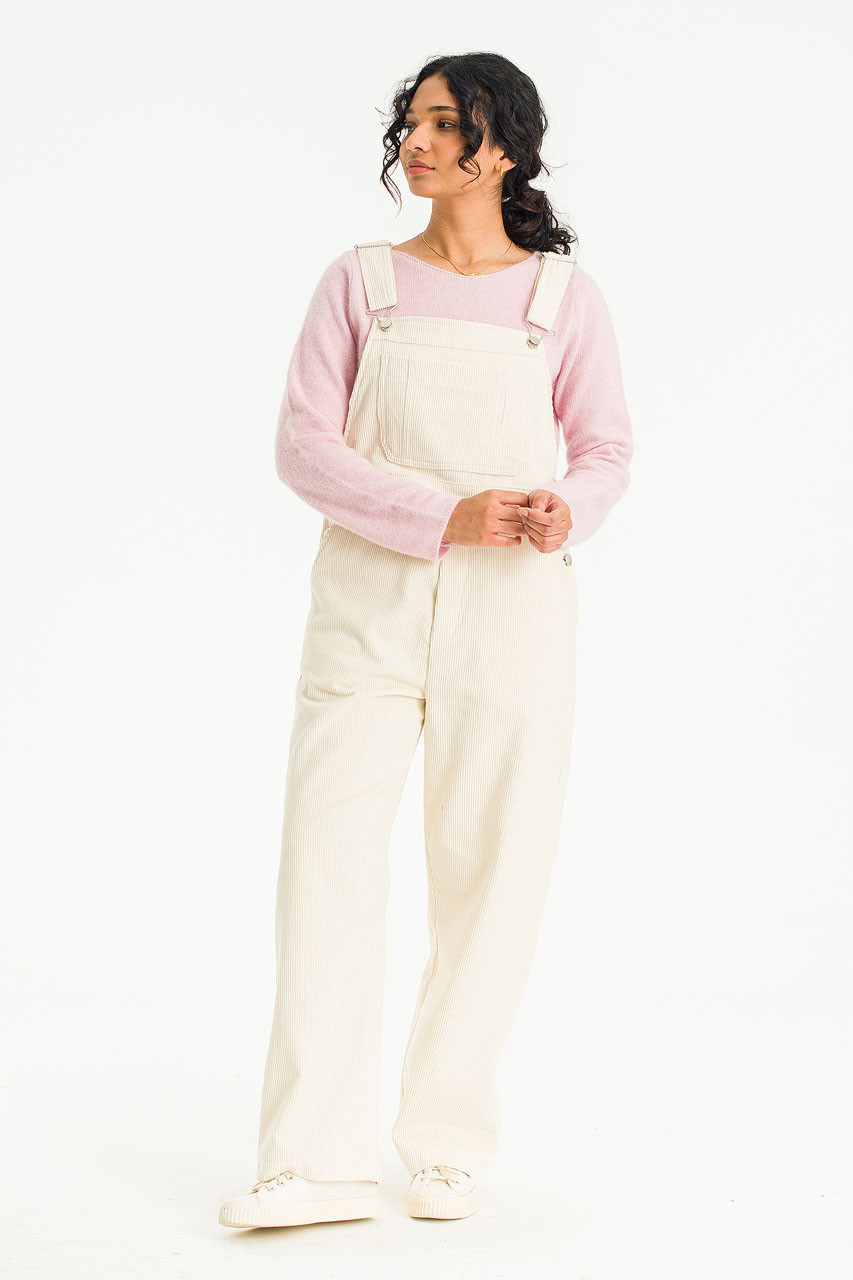Kyo Cord Dungaree, Cream
