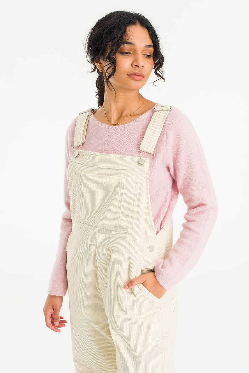 Kyo Cord Dungaree, Cream