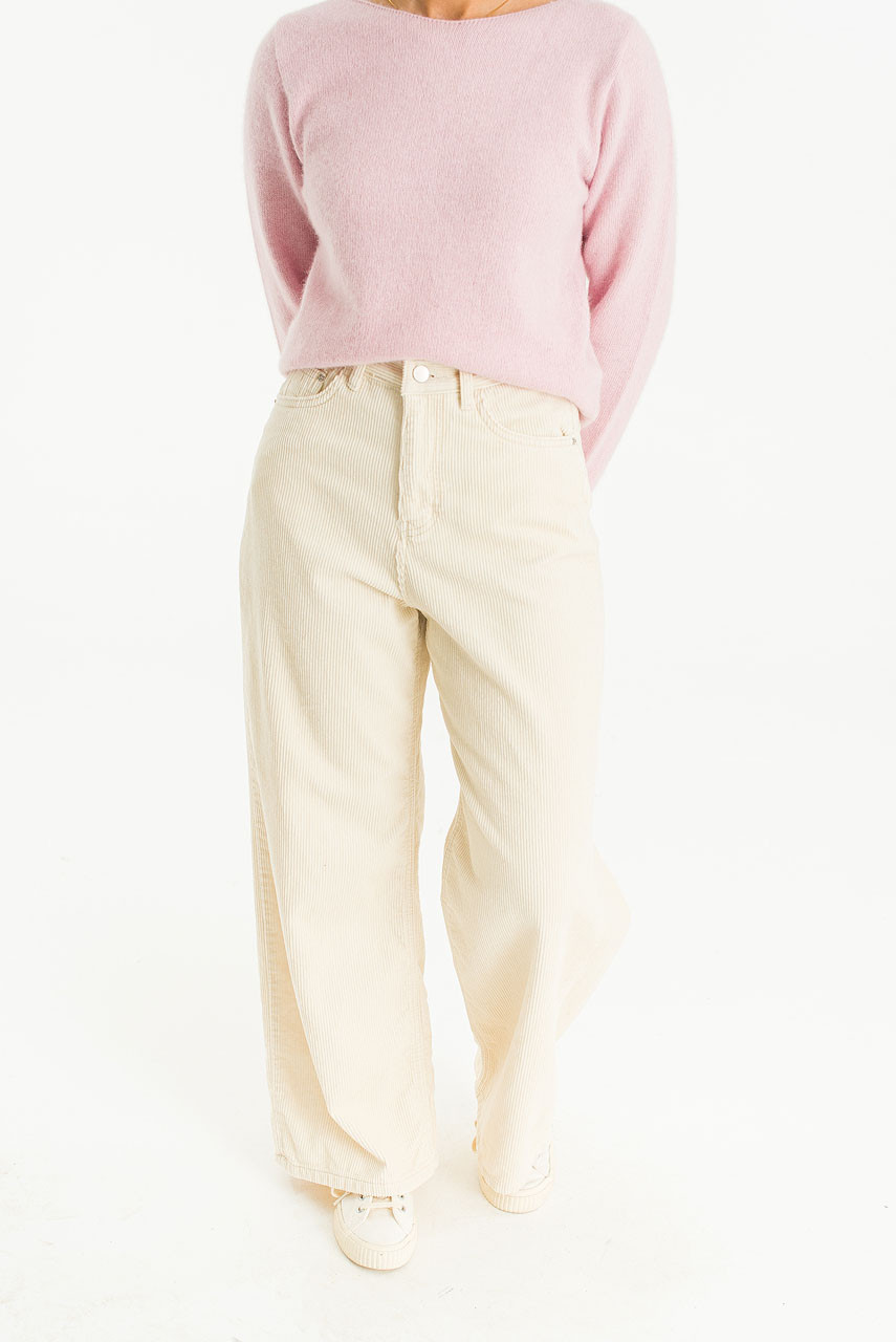 Kyo Cord Chino Pants, Ivory