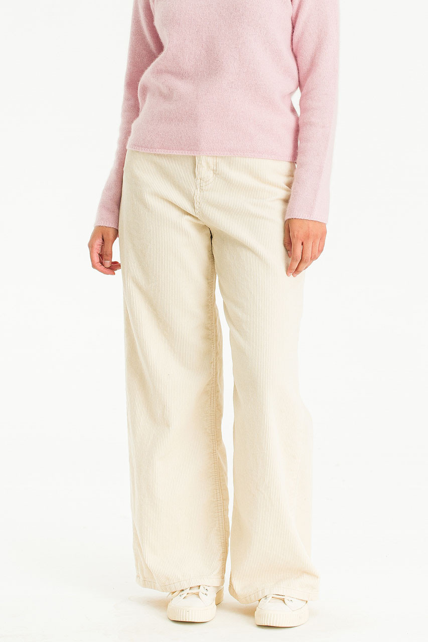 Kyo Cord Chino Pants, Ivory