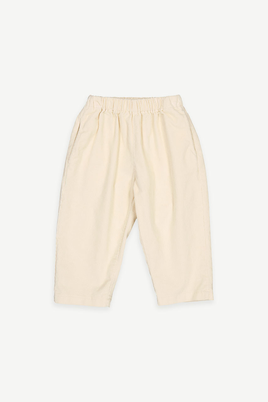Mini Olive | Daily Corduroy Trousers, Ivory