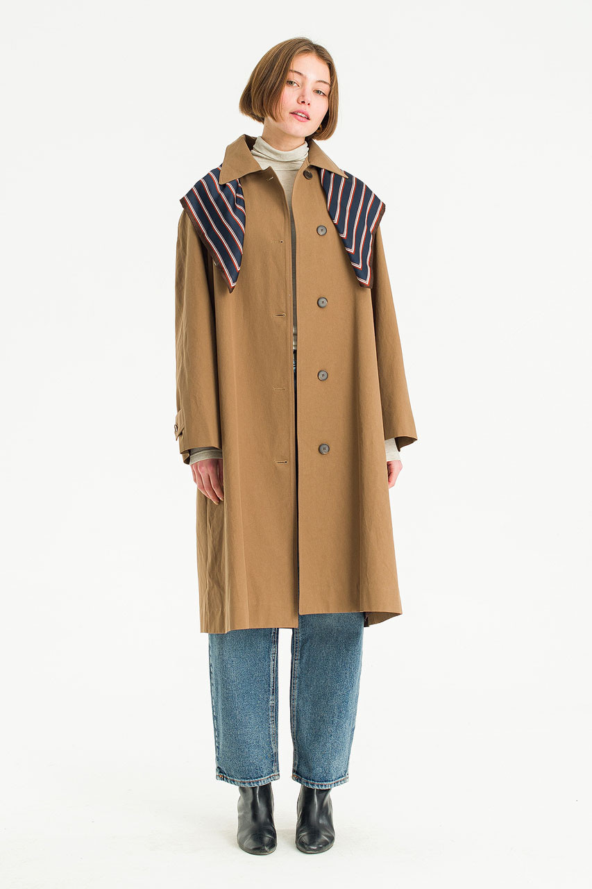 Hani Single Trench, Brown