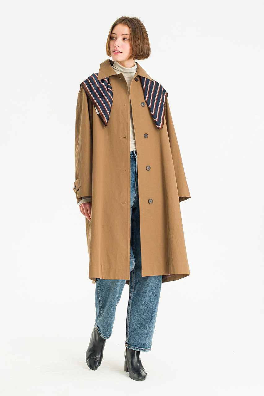 Hani Single Trench, Brown