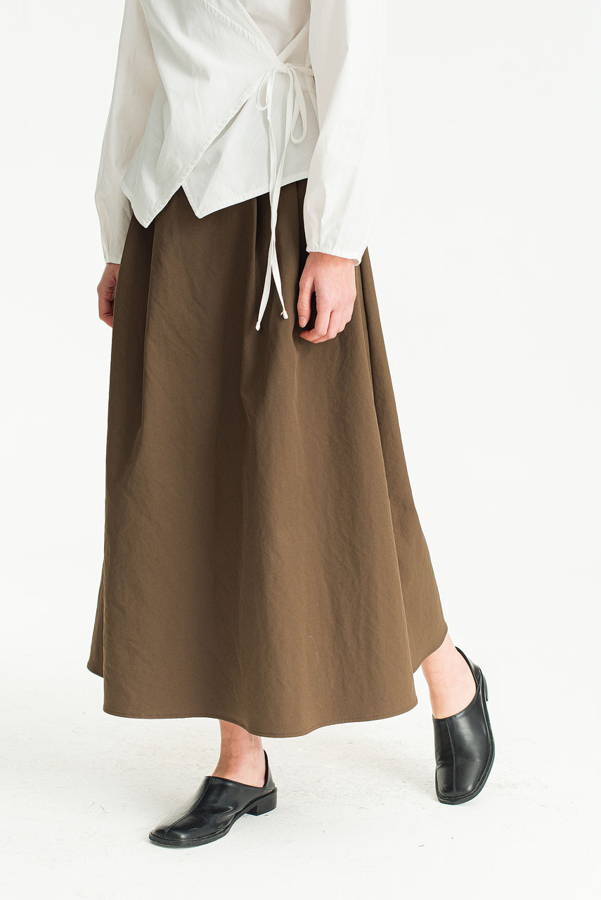 Margaux Flare Skirt, Brown