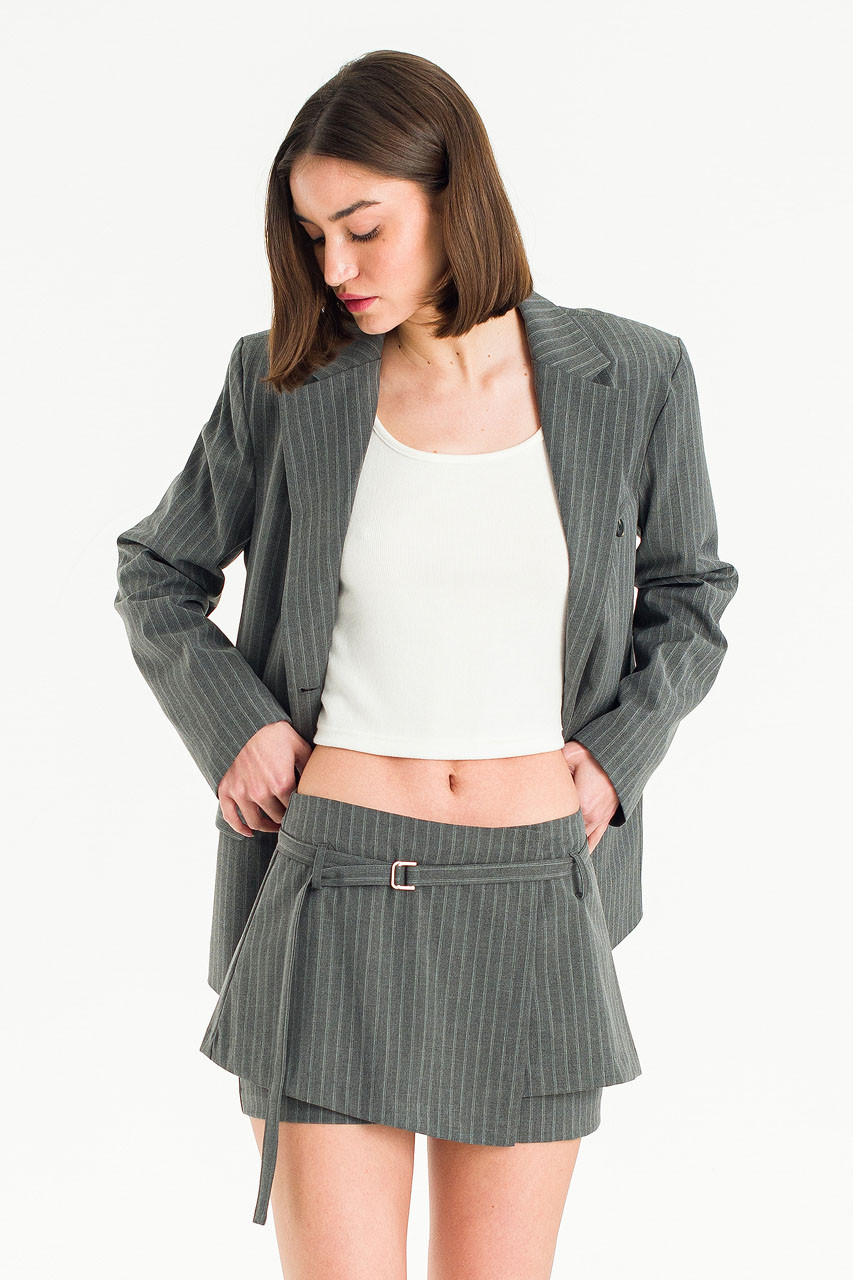 Giani Stripe Jacket, Grey