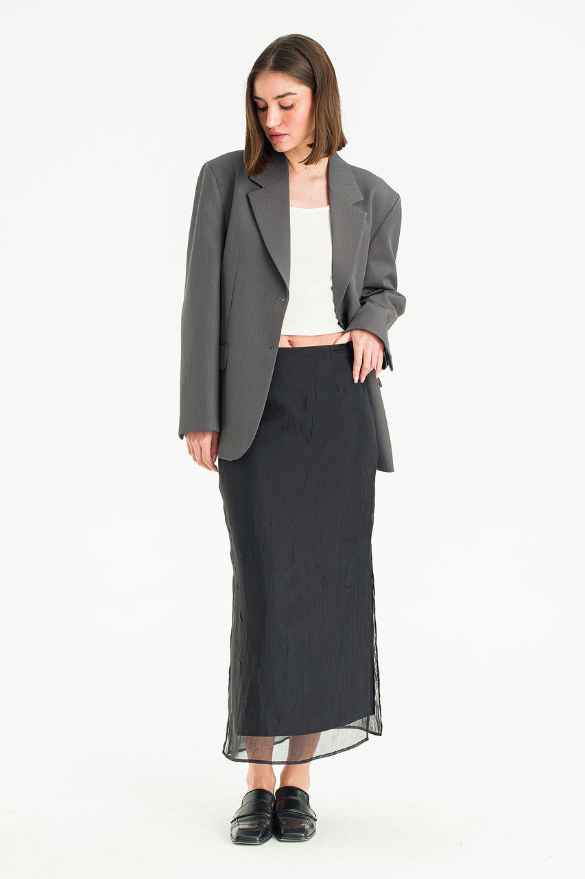 Maddie Tailored Blazer, Grey