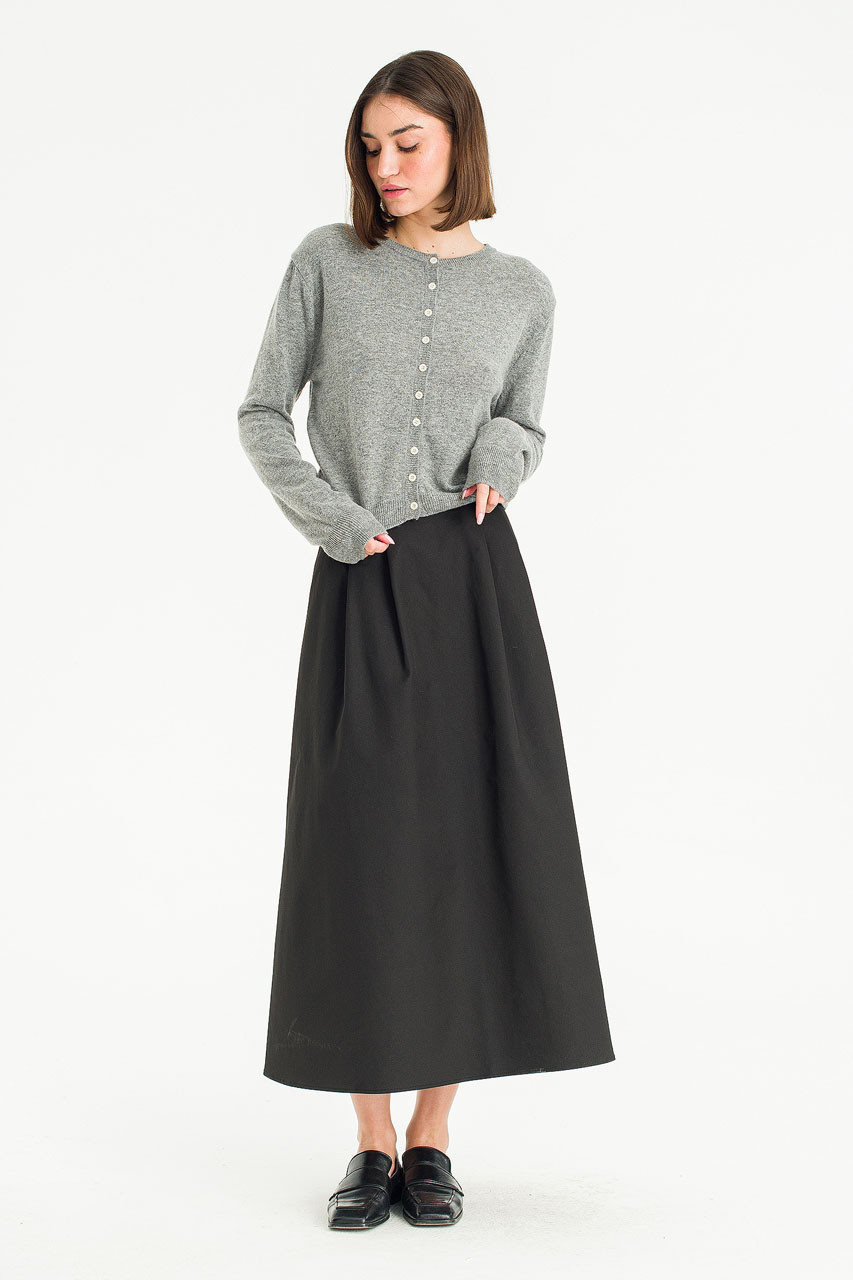 Margaux Flare Skirt, Black