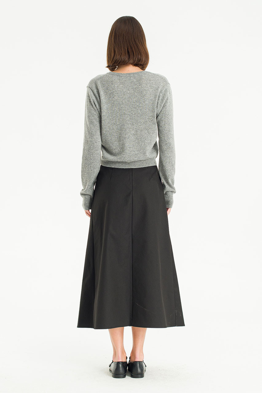 Margaux Flare Skirt, Black