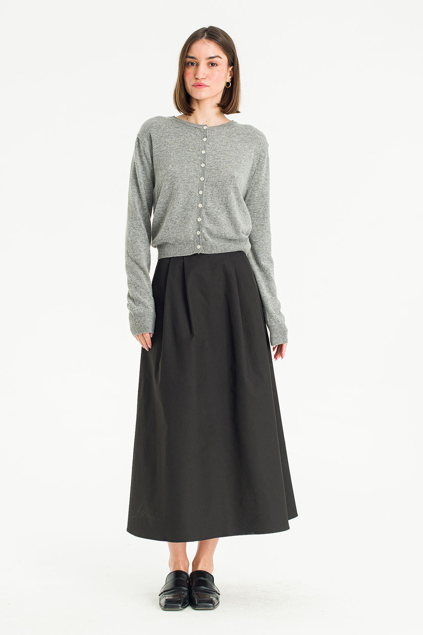 Margaux Flare Skirt, Black