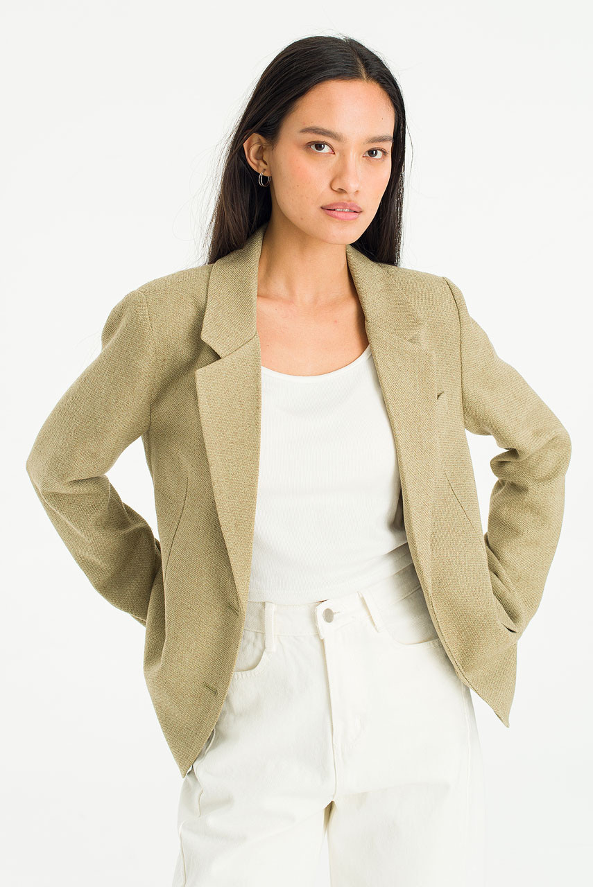 Colette Lightweight Jacket, Khaki Beige