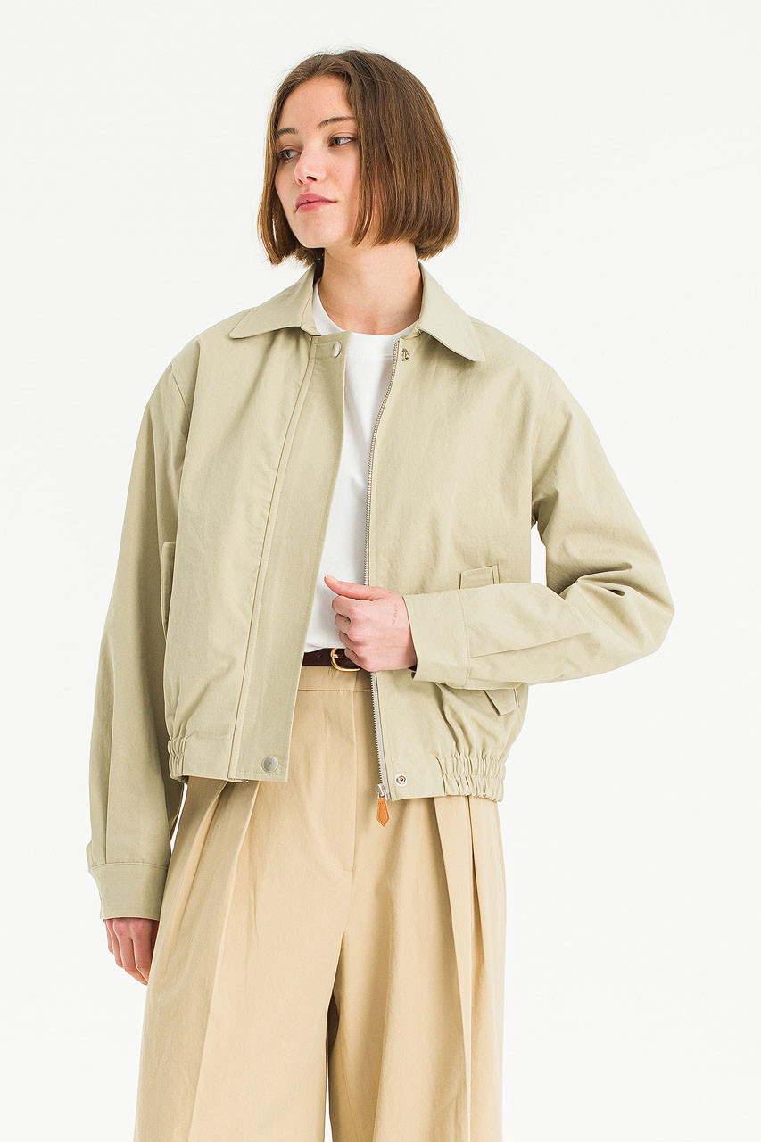 Edith Cotton Blouson, Khaki