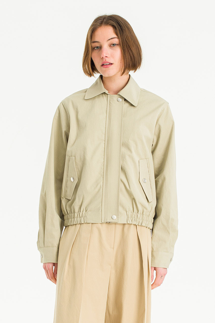 Edith Cotton Blouson, Khaki
