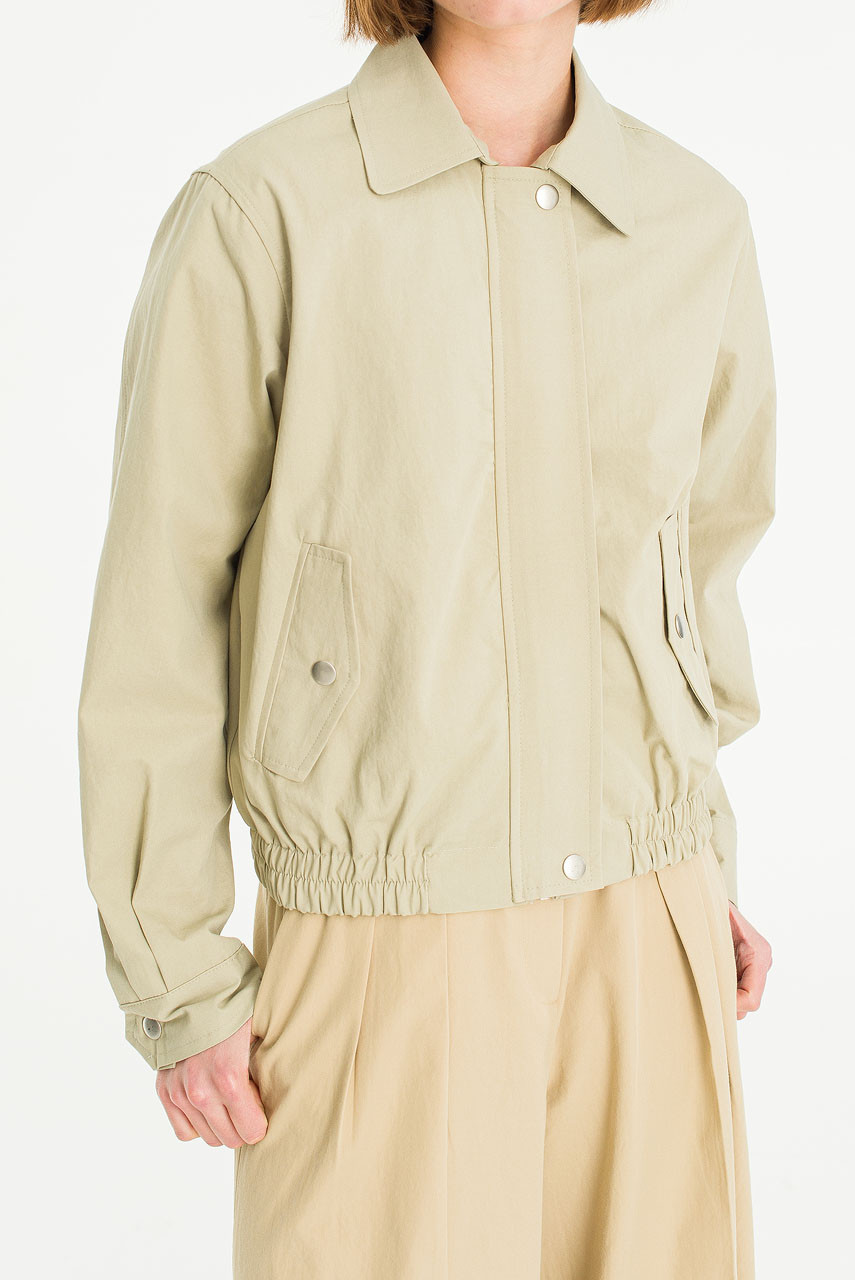 Edith Cotton Blouson, Khaki
