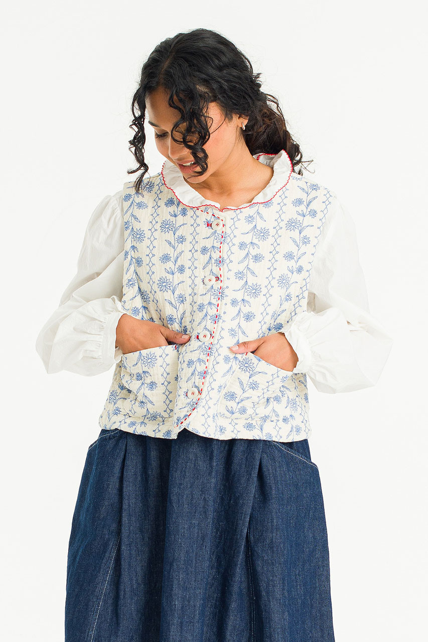 Blue Bell Vest, Blue