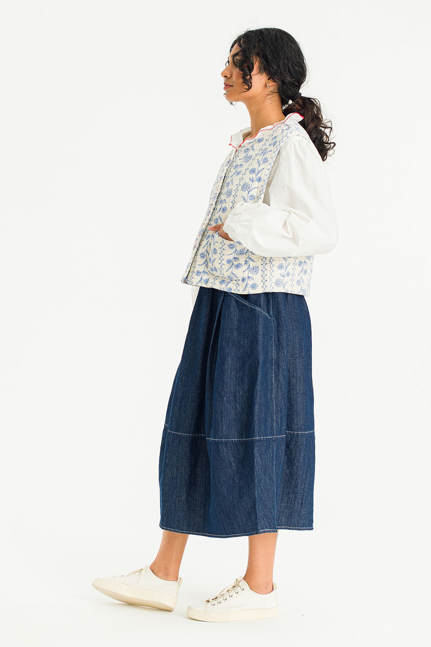 Blue Bell Vest, Blue