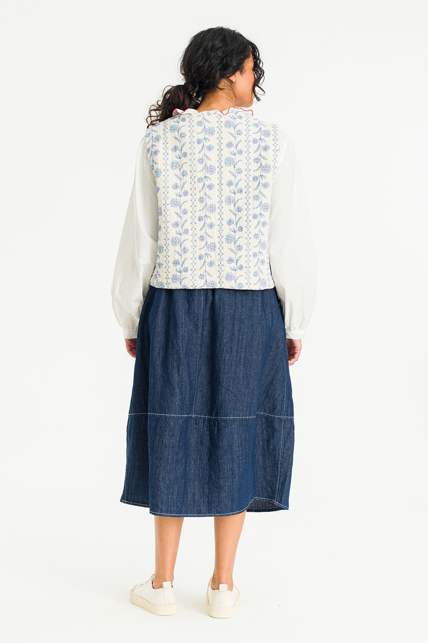 Blue Bell Vest, Blue