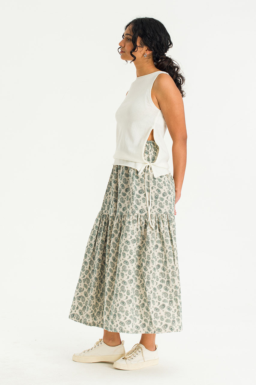 Jane Sleeve Knit Top, Ivory