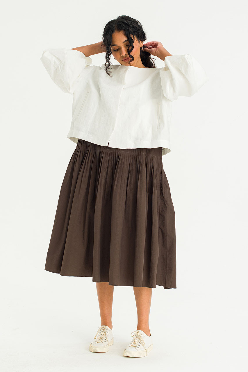 Tanaya Balloon Jacket, Ivory