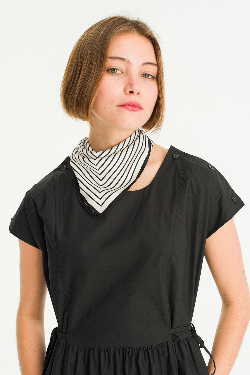 Coa Sqaure Scarf, Ivory